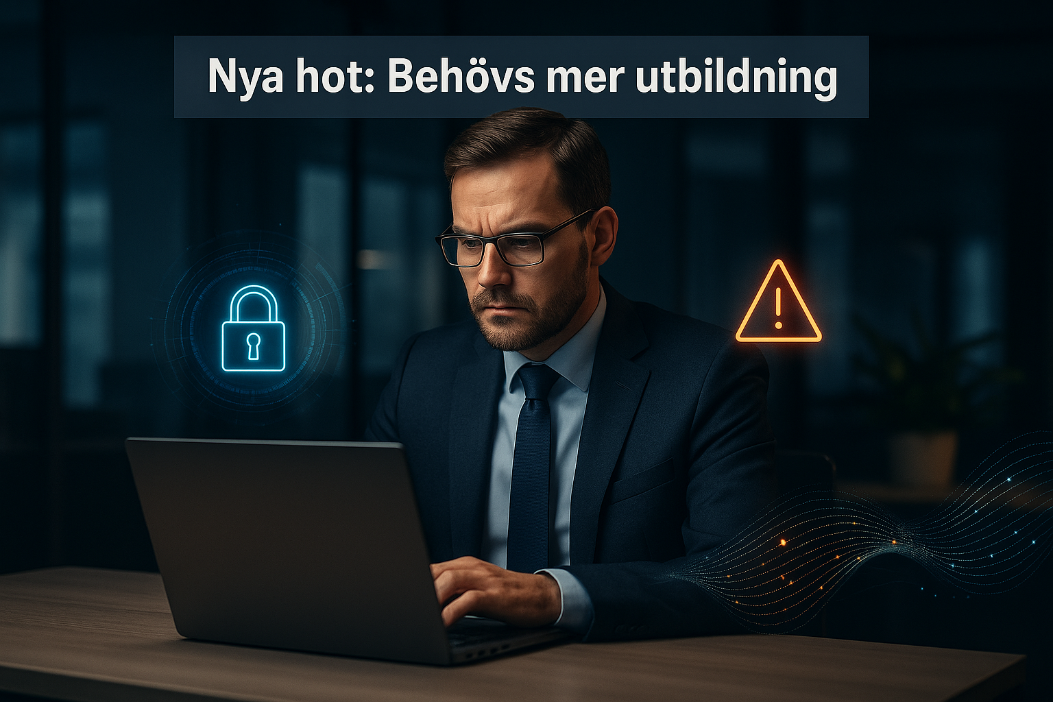 Nya hotbilder: Nästan hälften av finansanställda efterlyser mer utbildning