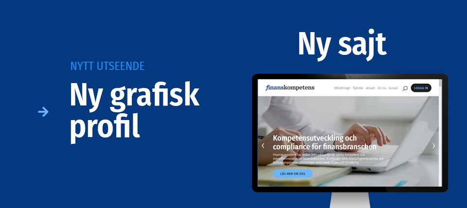 Ny sajt och ny grafisk profil